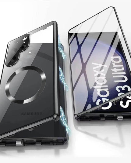 Galaxy S Series - Dual Magnetic Glass Case