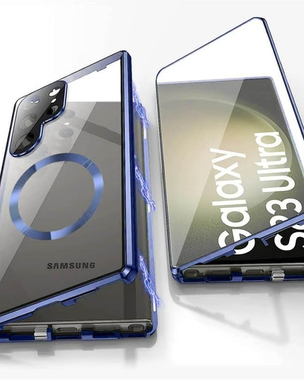 Galaxy S Series - Dual Magnetic Glass Case