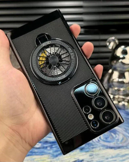 Galaxy S Series - Rotating Wheel Stand Case