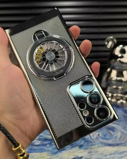 Galaxy S Series - Rotating Wheel Stand Case