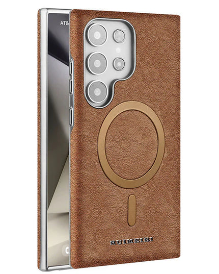 Luxury Business Leather Case with MagSafe