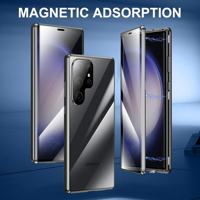 Galaxy S Series - Dual Magnetic Glass Case