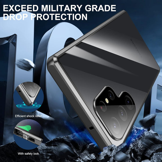 Galaxy S Series - Dual Magnetic Glass Case