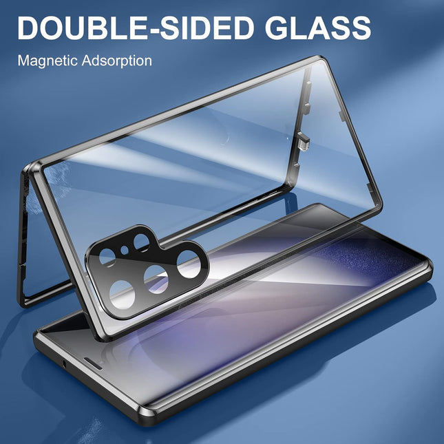 Galaxy S Series - Dual Magnetic Glass Case