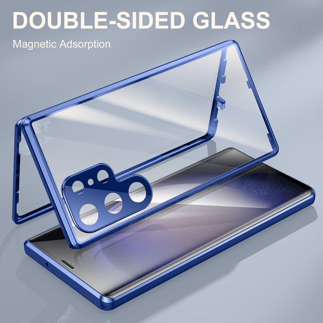 Galaxy S Series - Dual Magnetic Glass Case