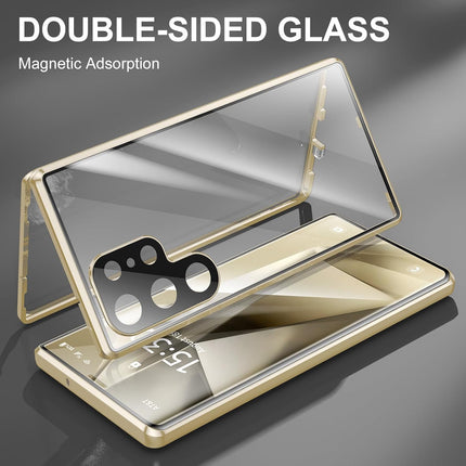 Galaxy S Series - Dual Magnetic Glass Case