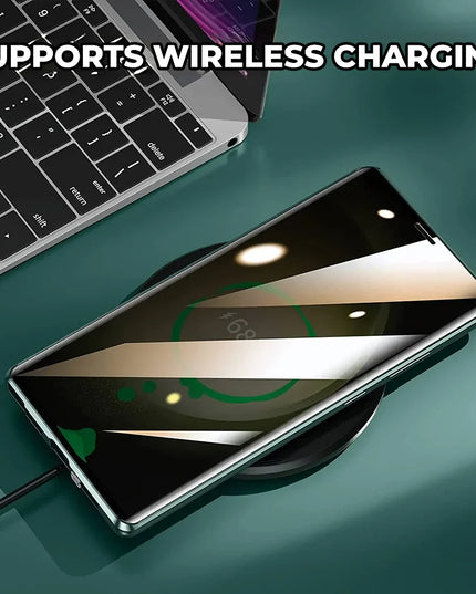 Galaxy S Series - Dual Magnetic Glass Case