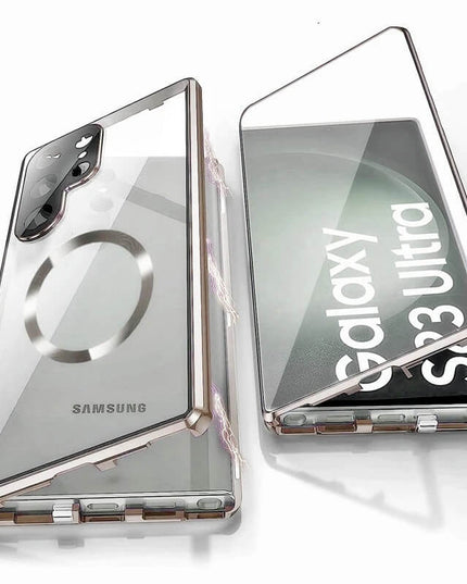 Galaxy S Series - Dual Magnetic Glass Case