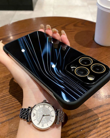 iPhone - Luxury Wave Pattern Case