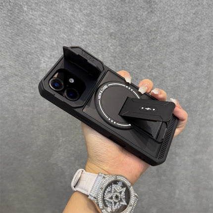 iPhone - Magnetic Bracket Anti-Fall Protective Case