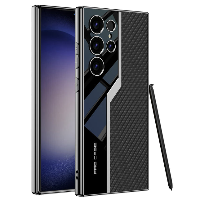 Electroplated Leather Supercar Case