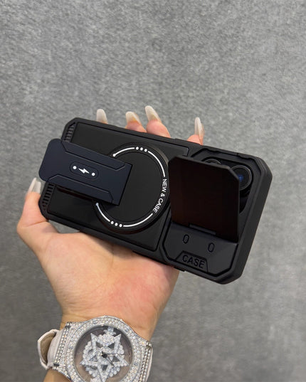 iPhone - Magnetic Bracket Anti-Fall Protective Case