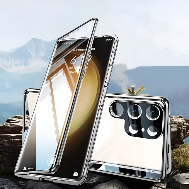 Galaxy S Series - Dual Magnetic Glass Case