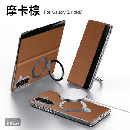 Magnetic Flip Leather Fold Case
