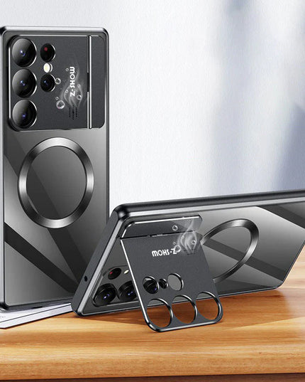 Galaxy S Series - Magnetic Suction Folding Bracket Aromatherapy Case