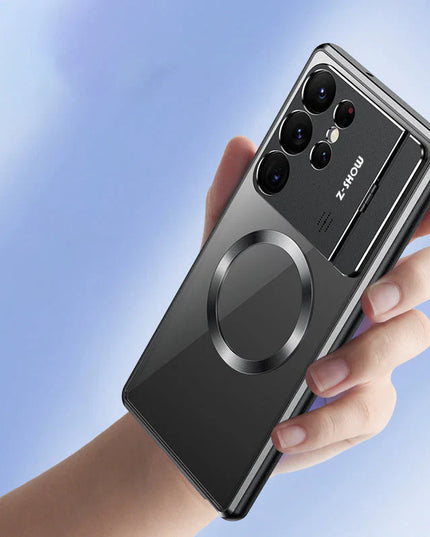 Galaxy S Series - Magnetic Suction Folding Bracket Aromatherapy Case