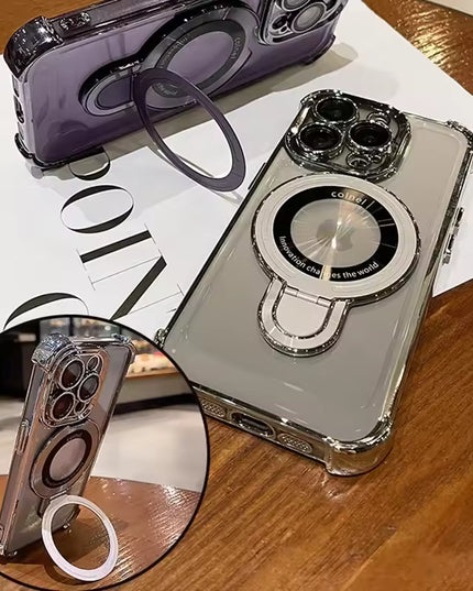 iPhone - Luxury Magnetic Holder Case