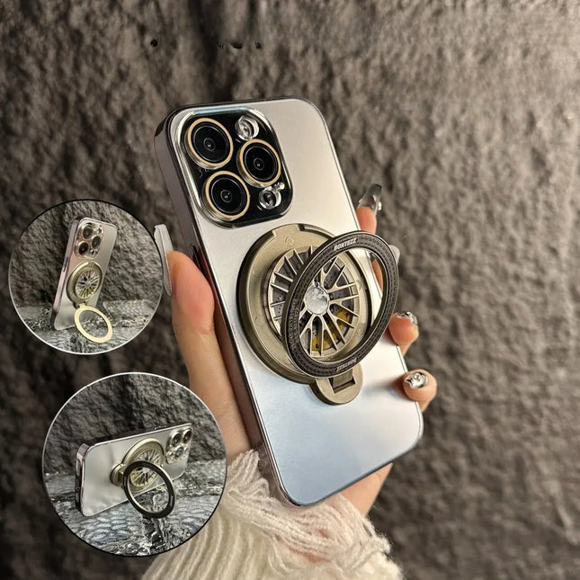 Gyroscope Magnetic Stand iPhone Case