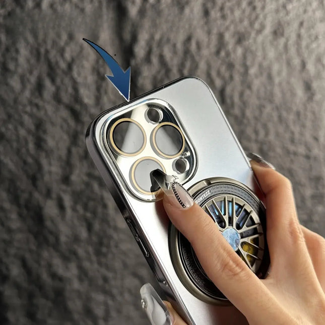 Gyroscope Magnetic Stand iPhone Case